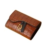 The new small card wallet for women is exquisite, high-end, compact, multi-slot, light luxury, and a niche design with crocodile pattern. It is a bestseller Item Picture